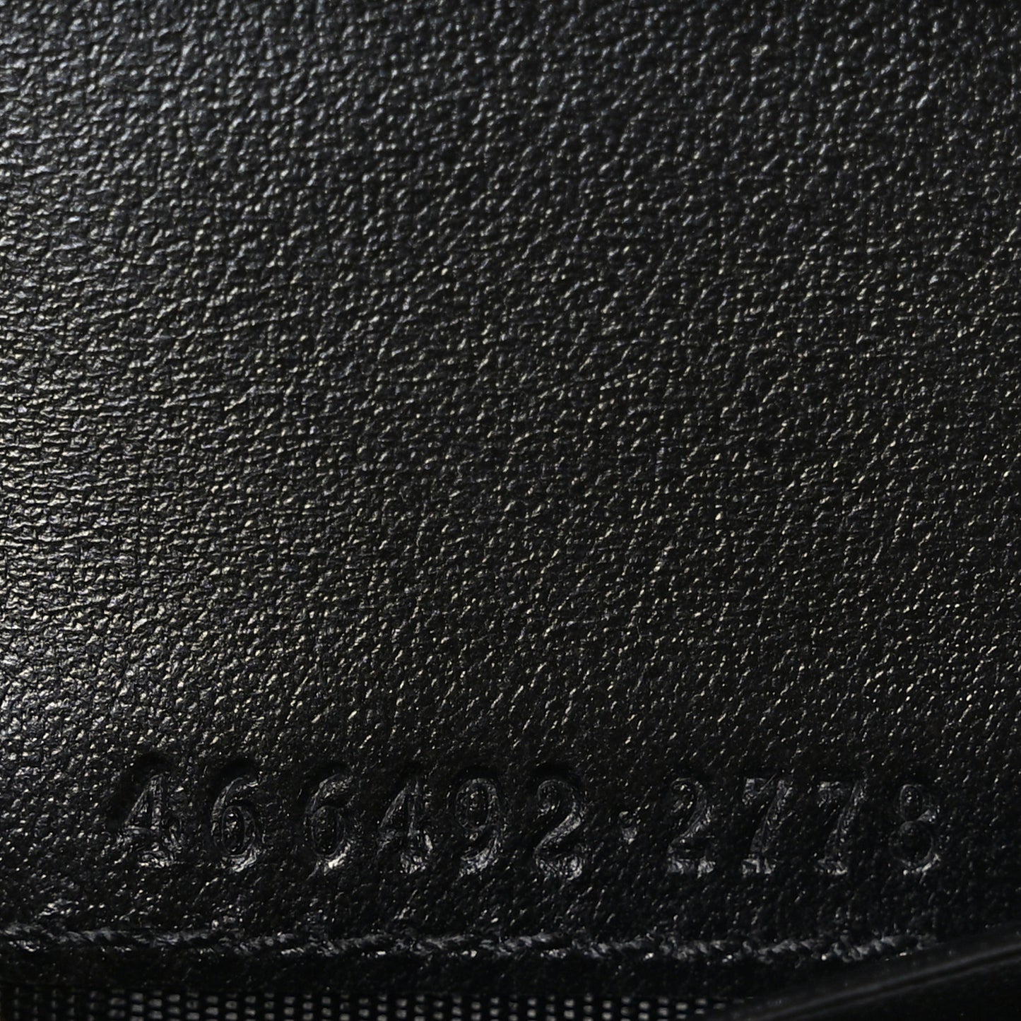 Calfskin Matelasse GG Marmont Card Case Wallet Black