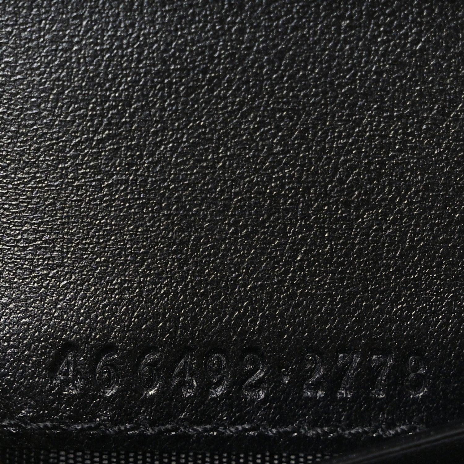 Gucci Calfskin Matelasse GG Marmont Card Case Wallet Black 6 of 6