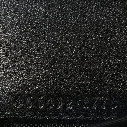 Gucci Calfskin Matelasse GG Marmont Card Case Wallet Black 6 of 6