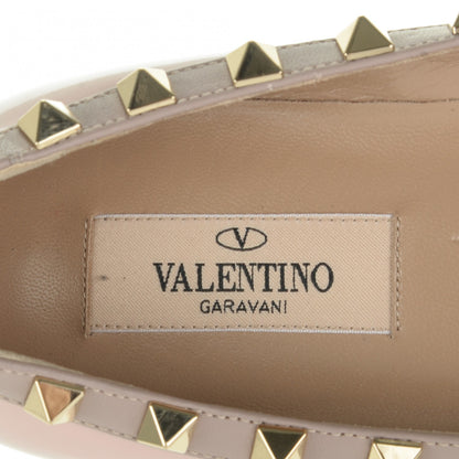 Valentino Garavani Patent Rockstud Ballerina Flats 36 Water Rose Poudre 7 of 10