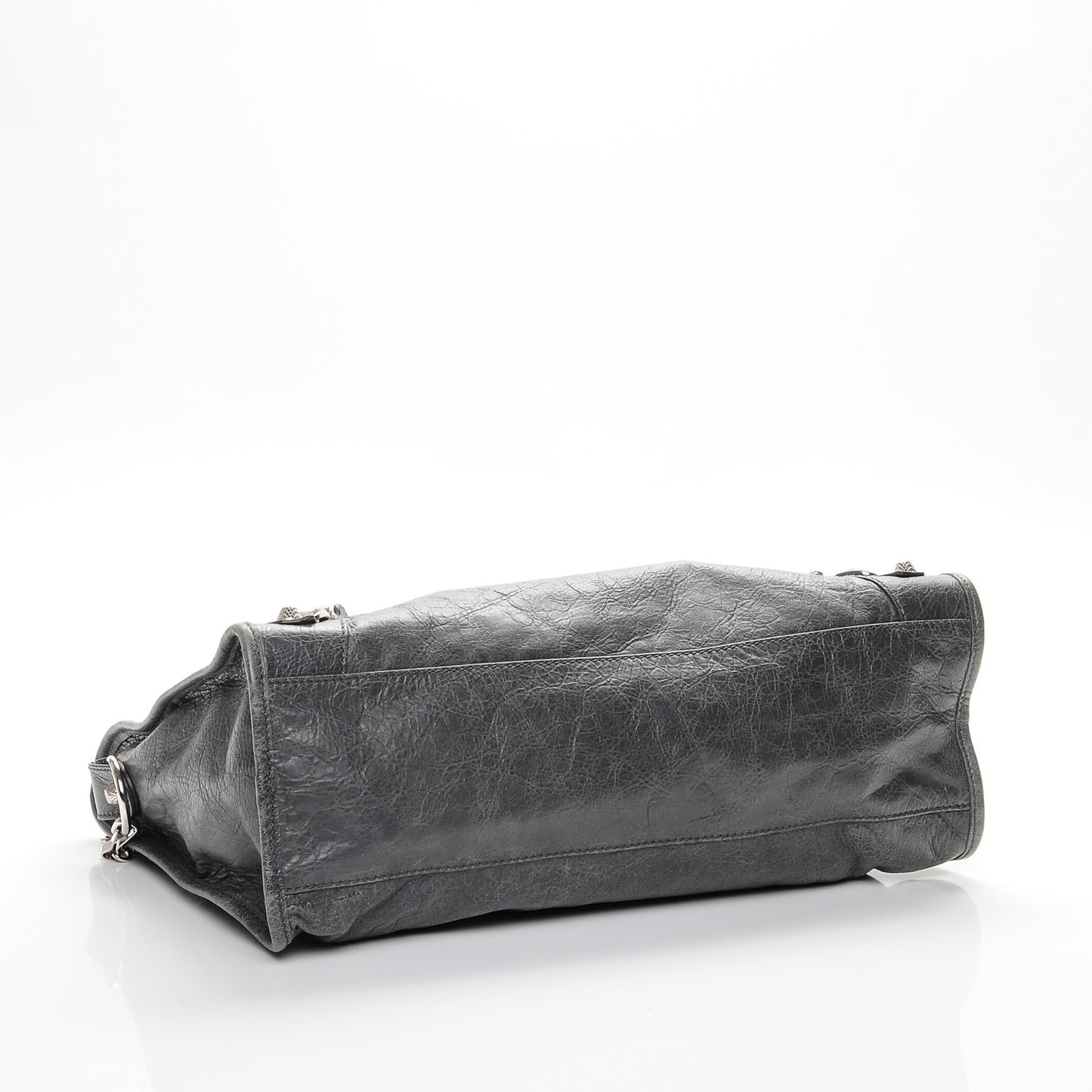 Agneau Giant 12 Silver Hardware City Gris Tarmac