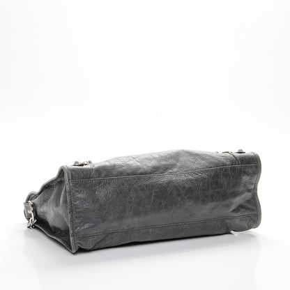 Balenciaga Agneau Giant 12 Silver Hardware City Gris Tarmac 4 of 7