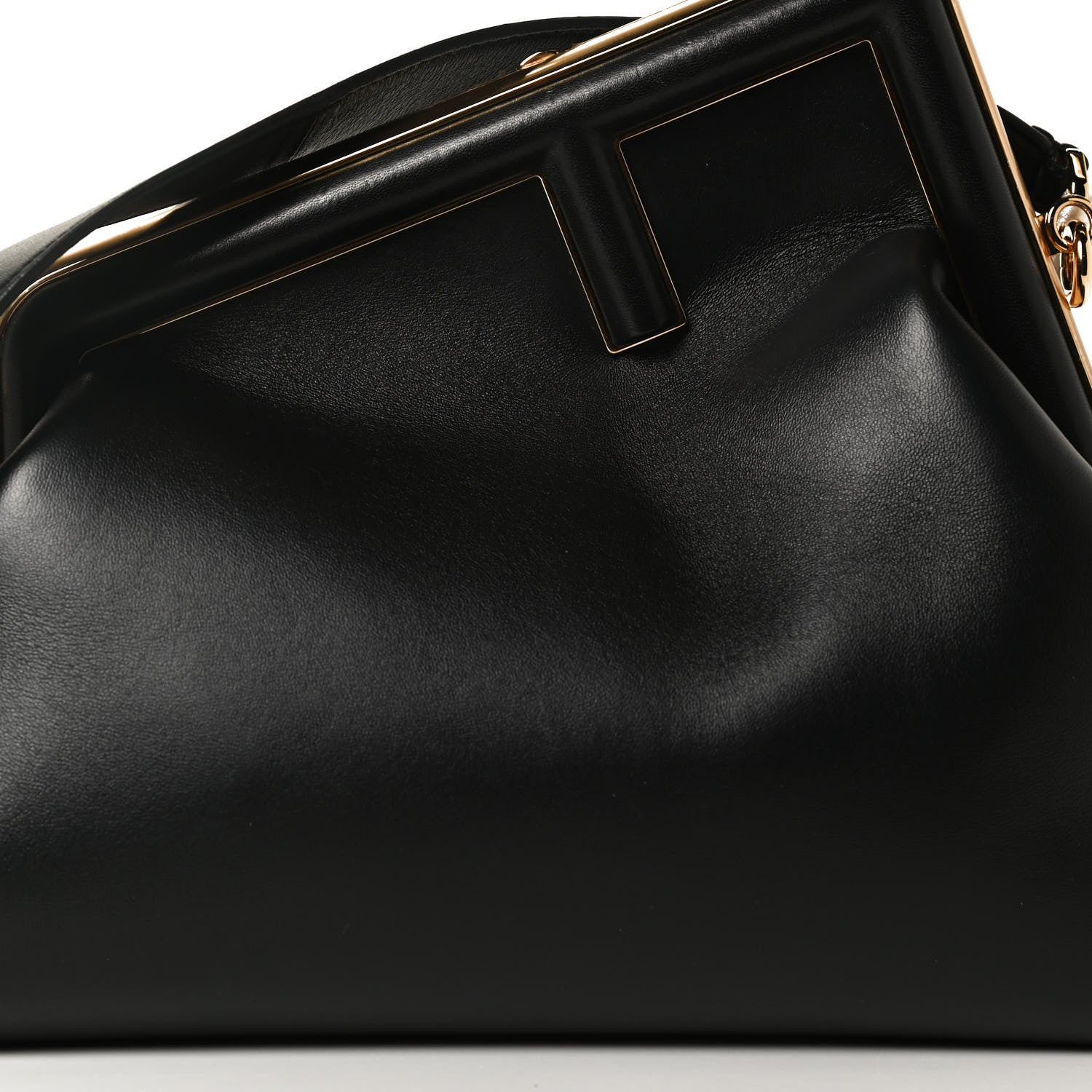 Fendi Shiny Nappa Medium Fendi First Black 8 of 14