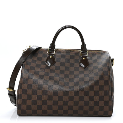 Louis Vuitton Damier Ebene Speedy Bandouliere 30 1 of 12