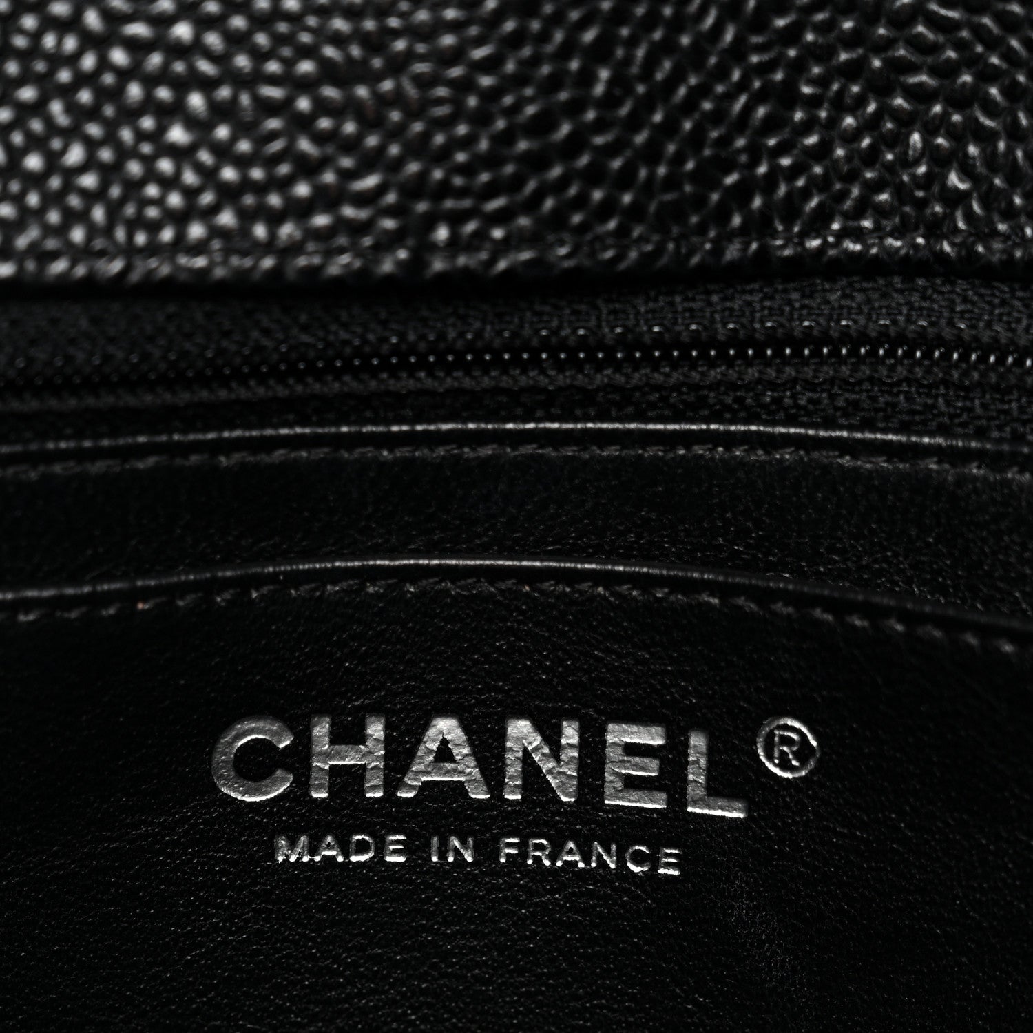 Chanel Caviar Quilted Jumbo Single Flap Black Black 15 of 31