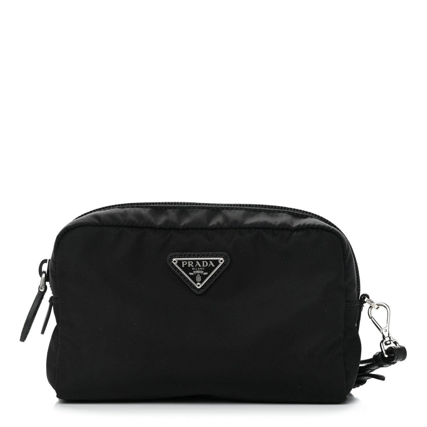 Tessuto Nylon Clutch Wristlet Black