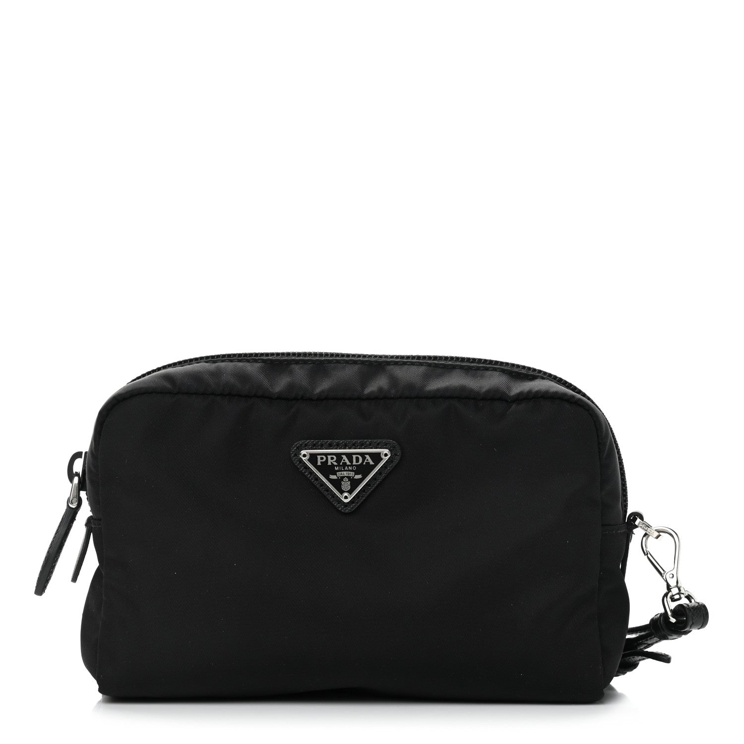Prada Tessuto Nylon Clutch Wristlet Black 1 of 11