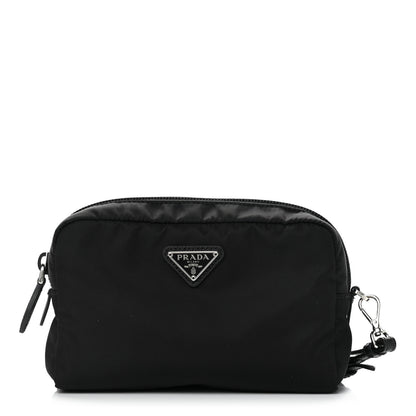 Prada Tessuto Nylon Clutch Wristlet Black 1 of 11