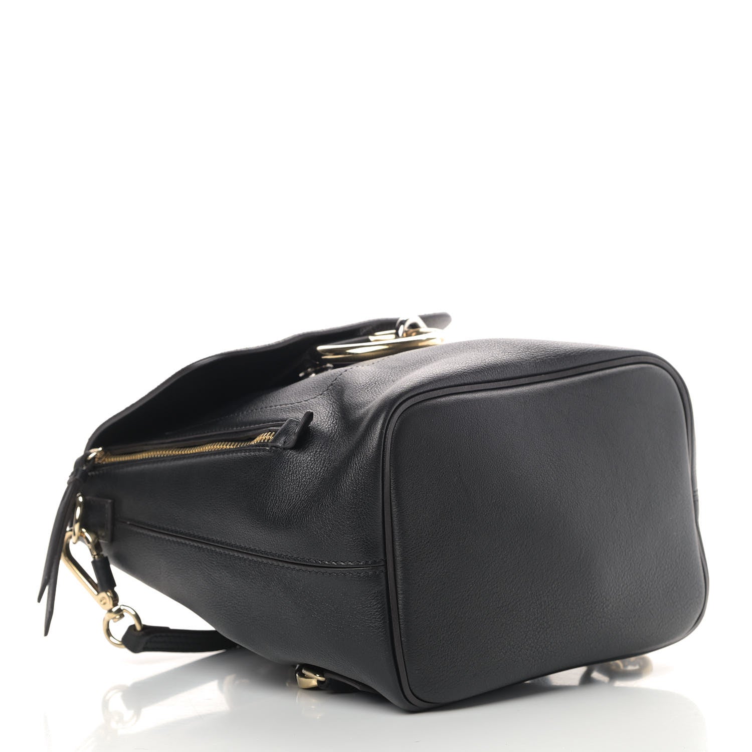 Chloe Suede Calfskin Faye Backpack Black 5 of 12