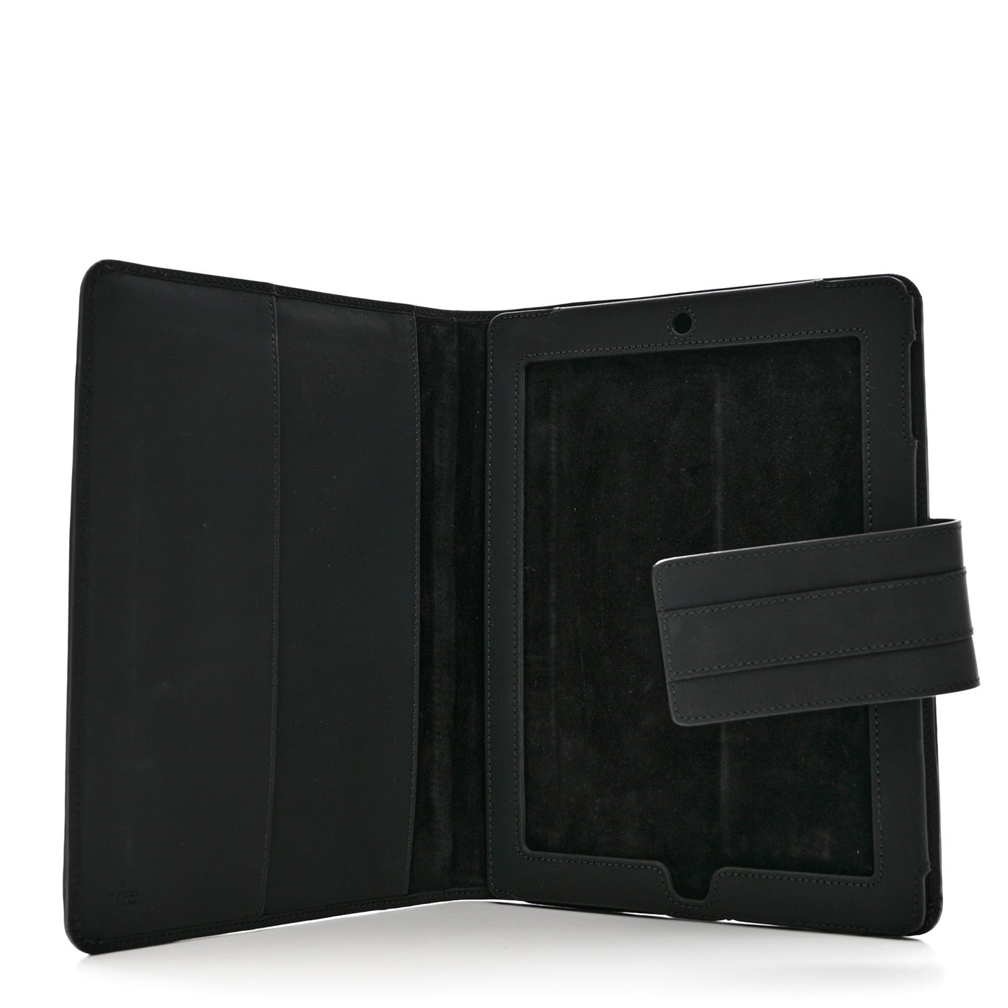 Rubber Guccissima Web Ipad Case Black