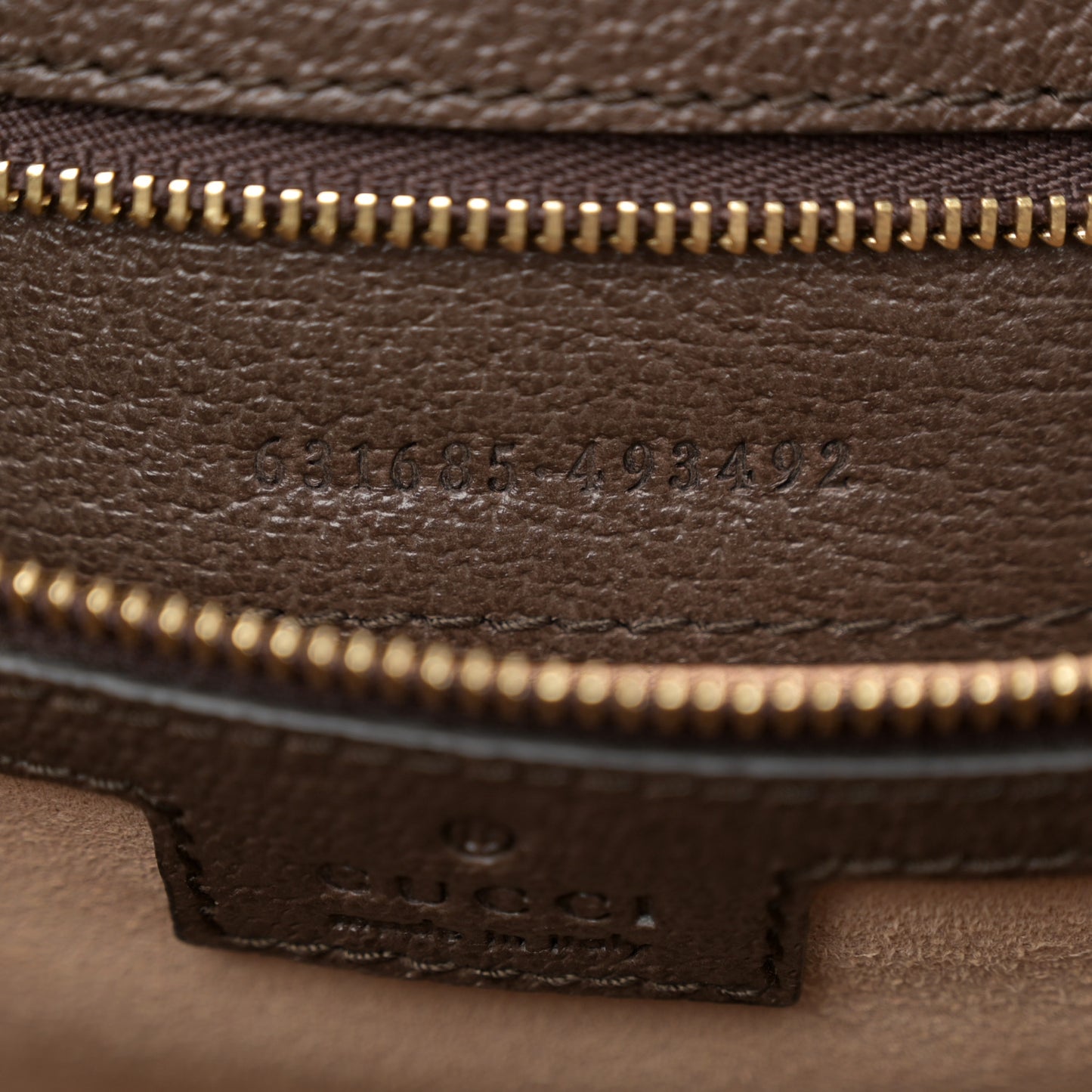 GG Supreme Monogram Medium Ophidia Shopping Tote Brown