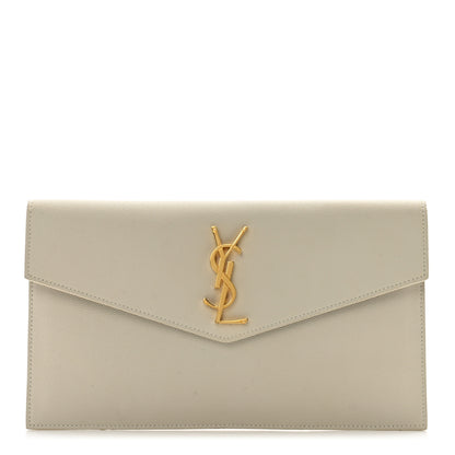 Saint Laurent Grain De Poudre Uptown Pouch Crema Soft 1 of 12