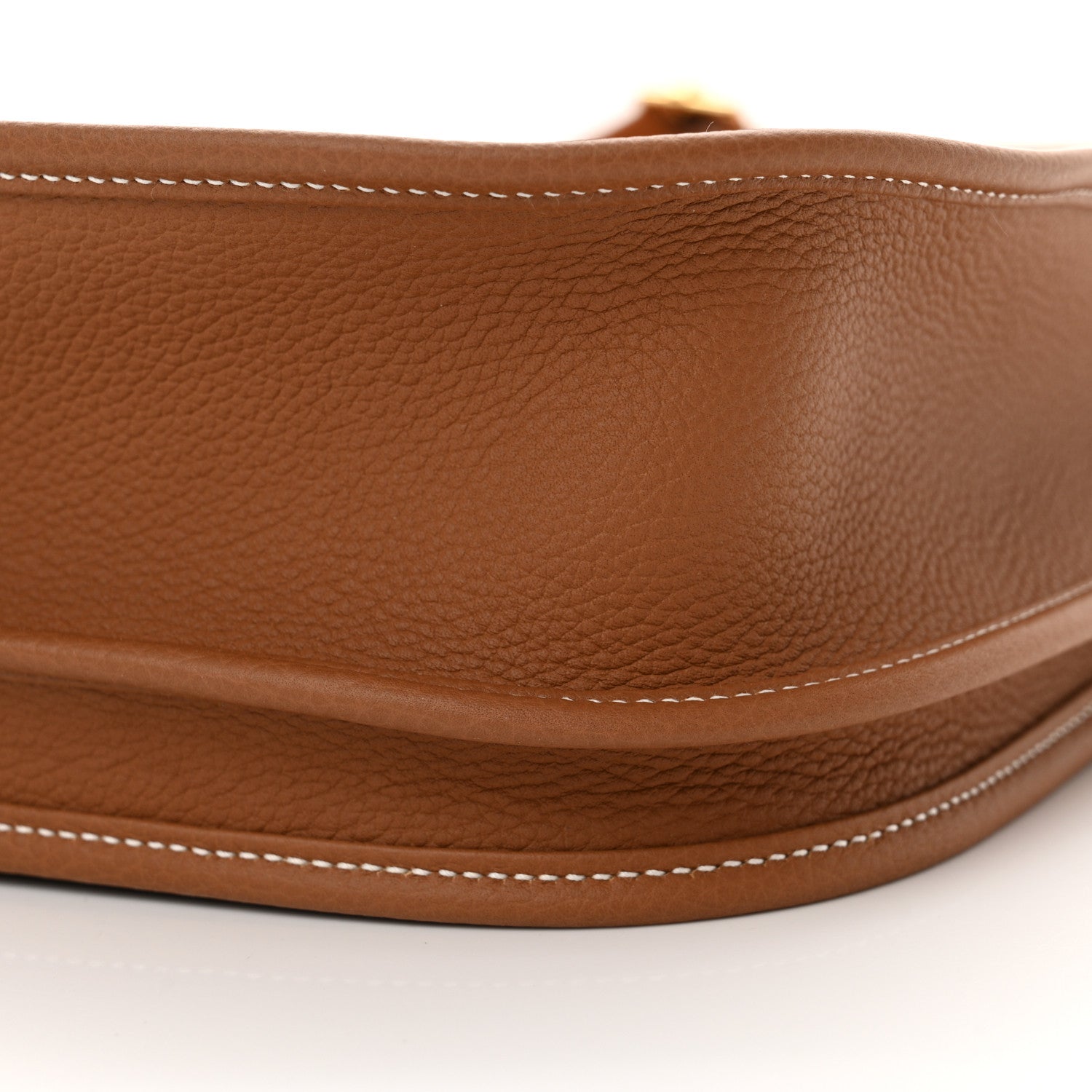 Hermes Taurillon Clemence Evelyne III PM Gold 10 of 11