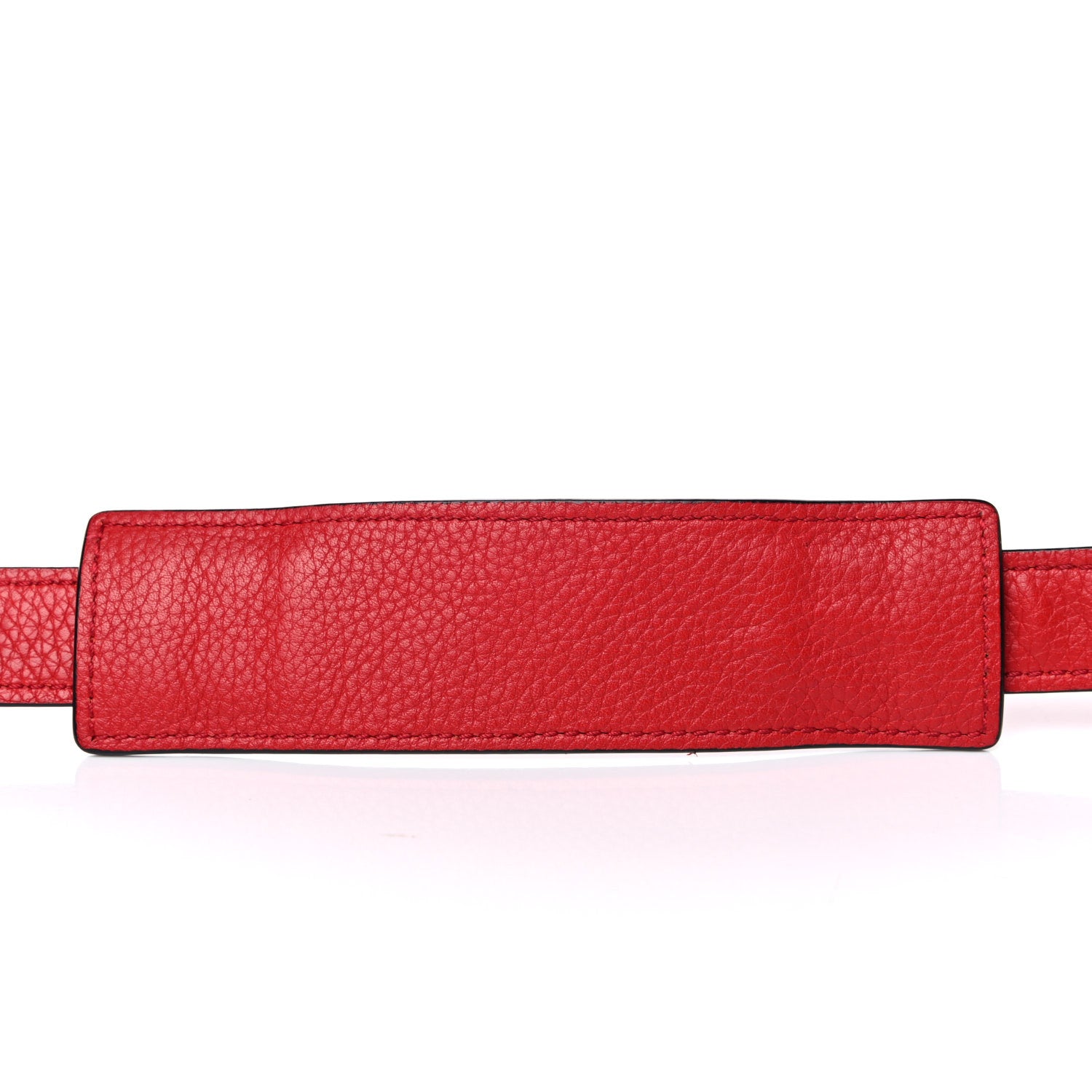 Celine Drummed Calfskin Suede Medium Trapeze Coquelicot 23 of 23