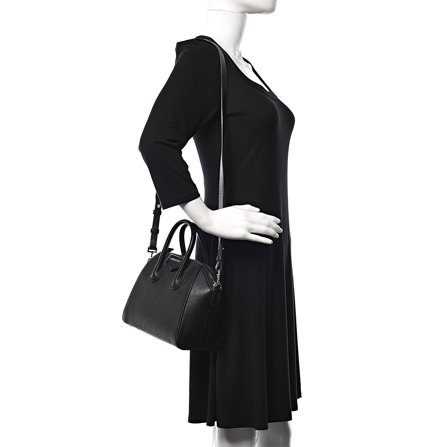 Givenchy Sugar Goatskin Mini Antigona Black 1 of 12