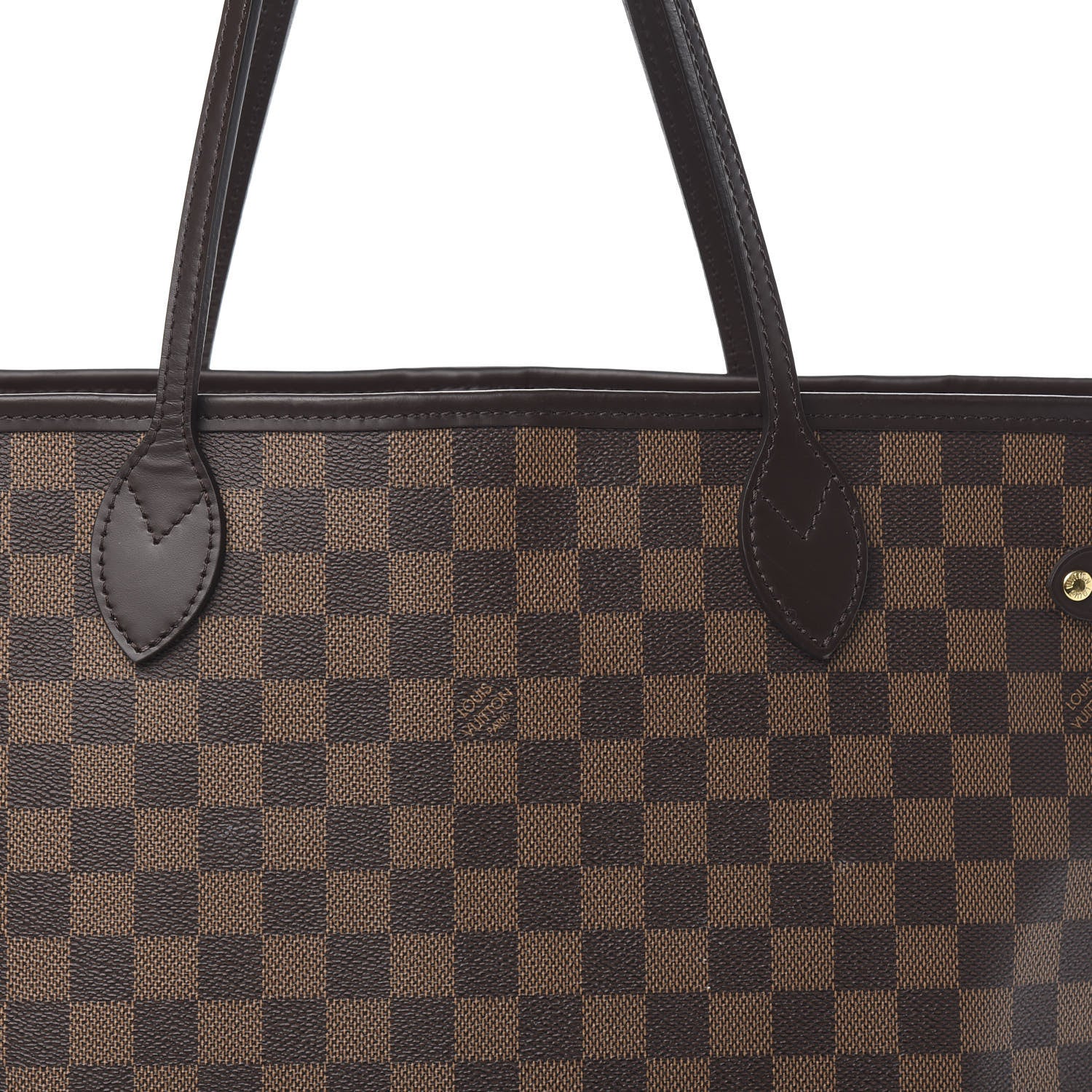 Louis Vuitton Damier Ebene Neo Neverfull MM Rose Ballerine 14 of 14