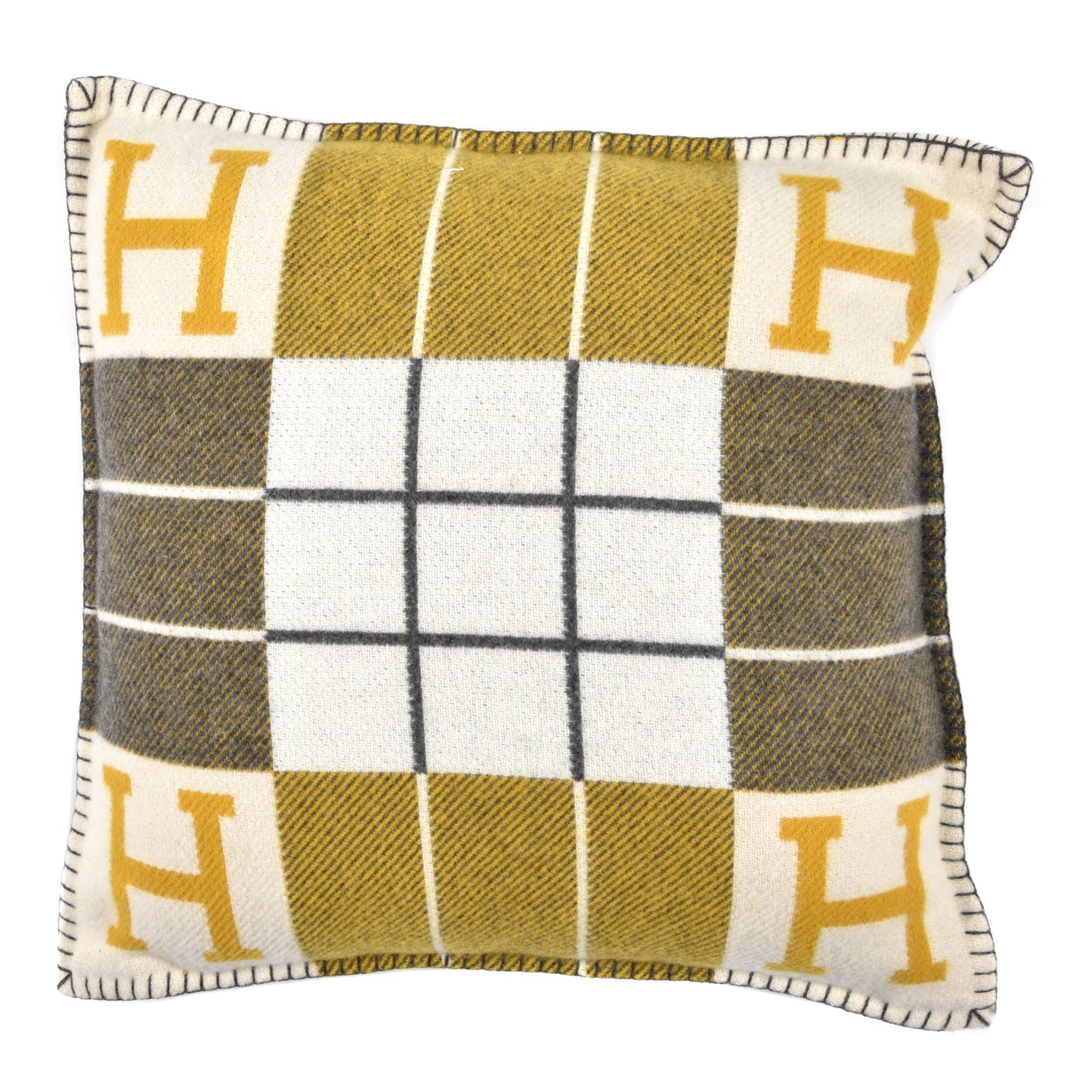 Wool Cashmere Avalon III Pillow PM Gris Soleil