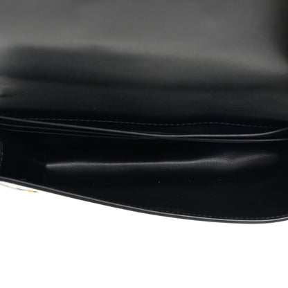 Prada City Calfskin Cahier Crystal Studded Mini Bag Fuxia Black 5 of 13