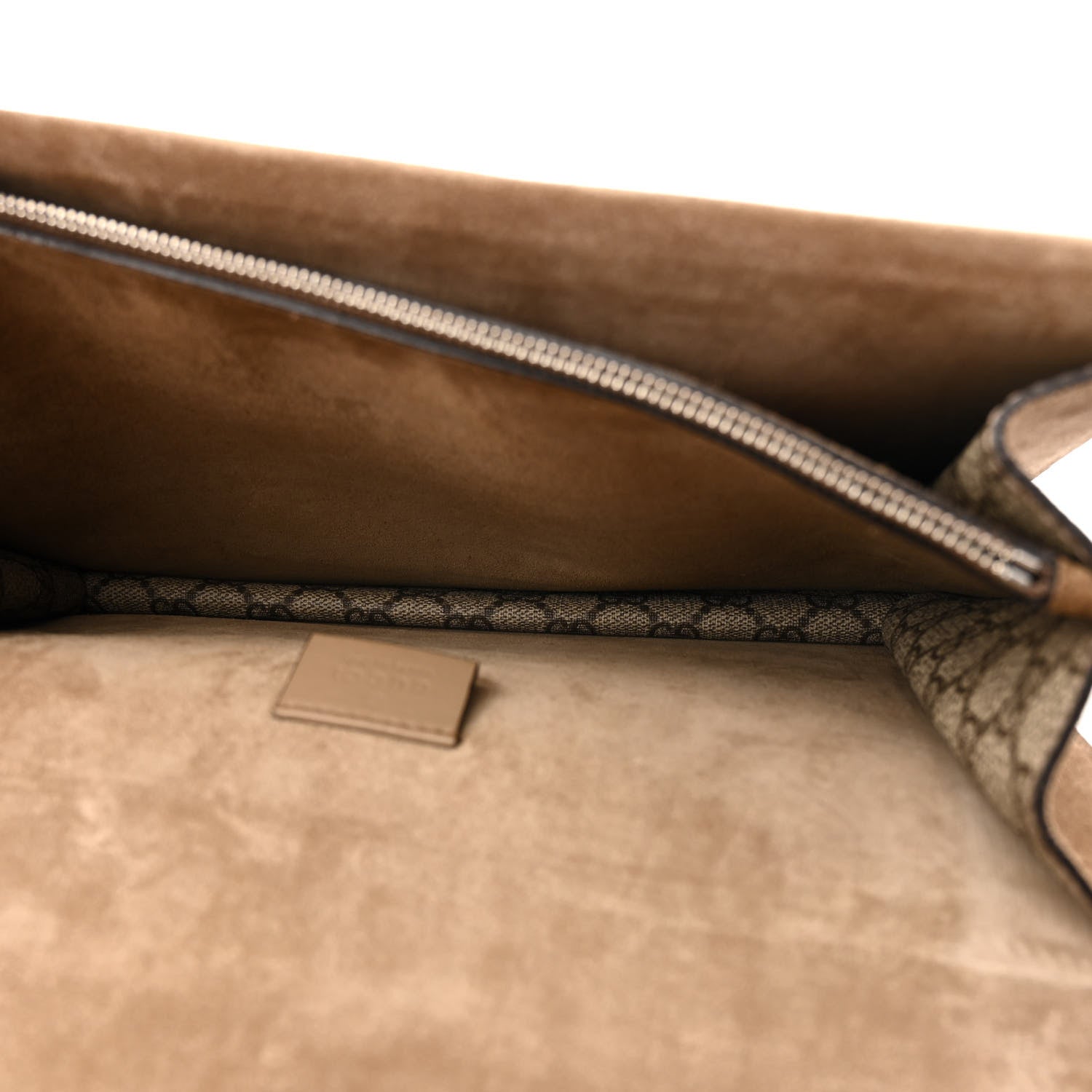 Gucci GG Supreme Monogram Embroidered Medium Dionysus Shoulder Bag Beige 6 of 21