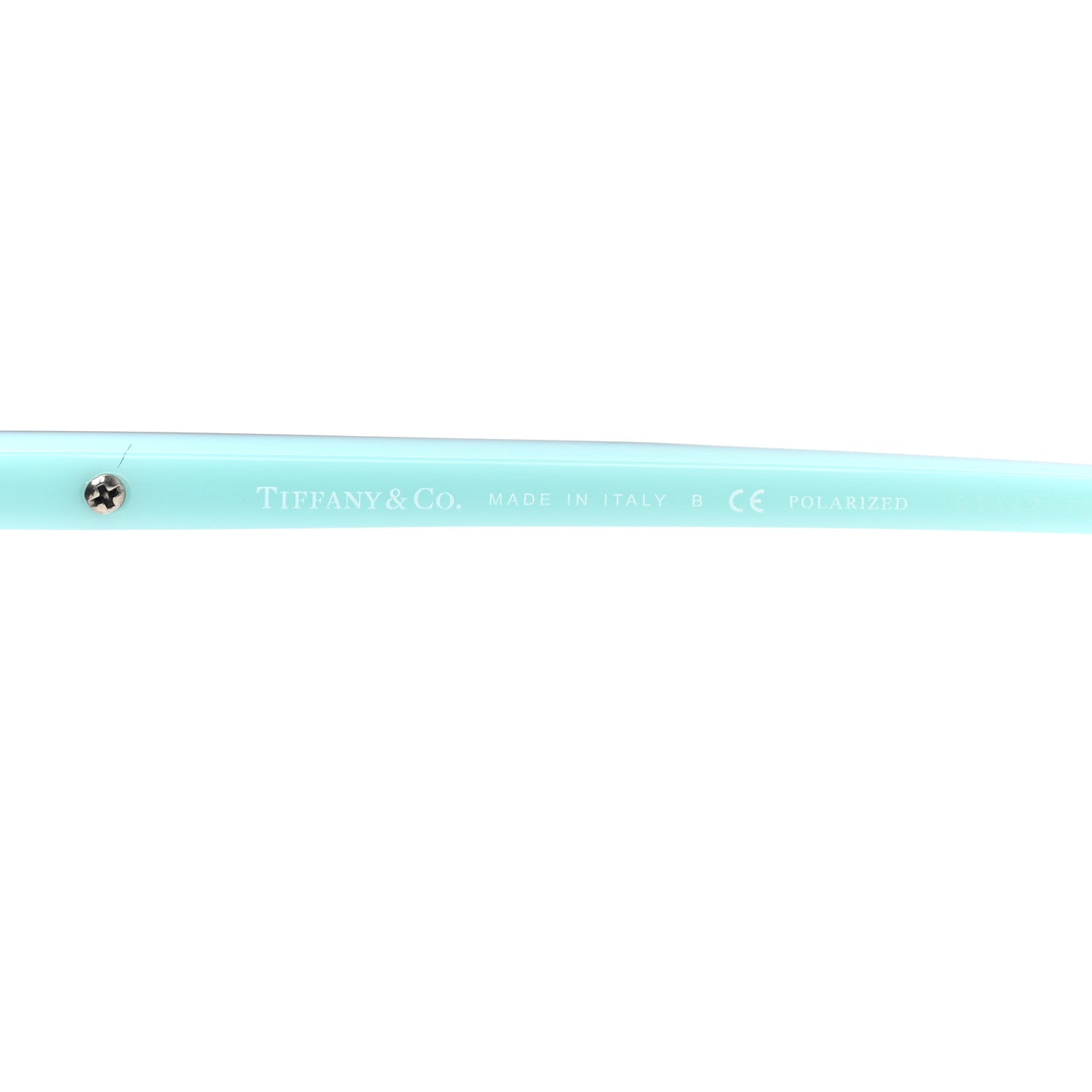 Tiffany Acetate Metal Cat Eye Sunglasses TF4134 Black Blue 7 of 7