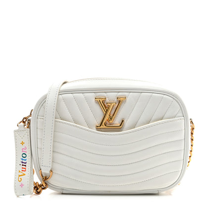 Louis Vuitton Calfskin New Wave Camera Bag White 1 of 9