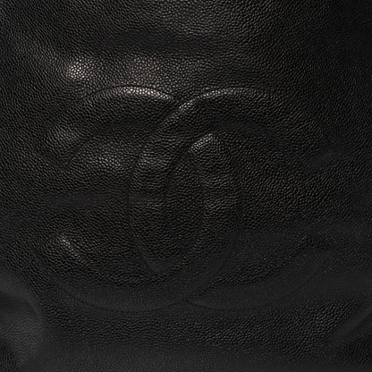 Chanel Caviar CC Shoulder Bag Black 9 of 11