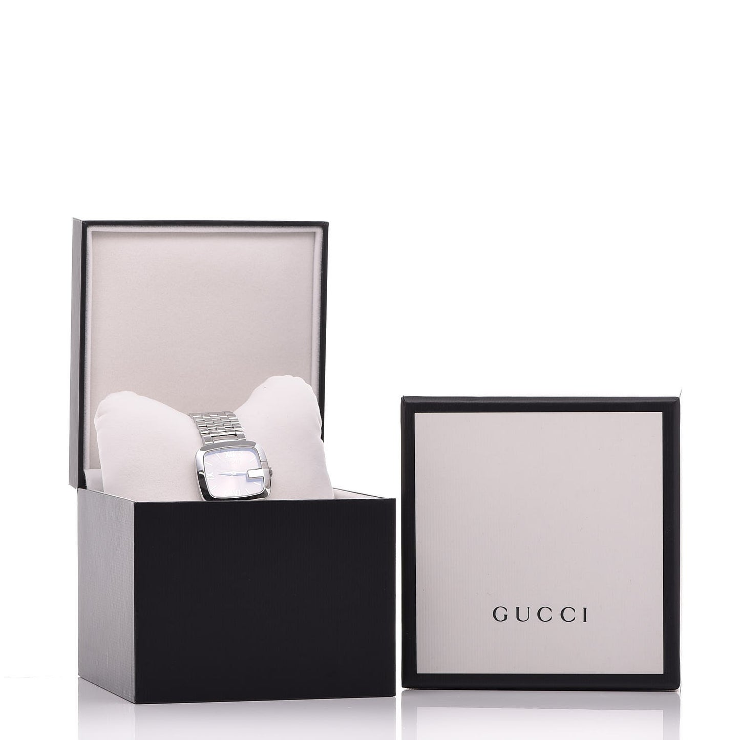 Stainless Steel 32mm G-Gucci Quartz Watch Brown