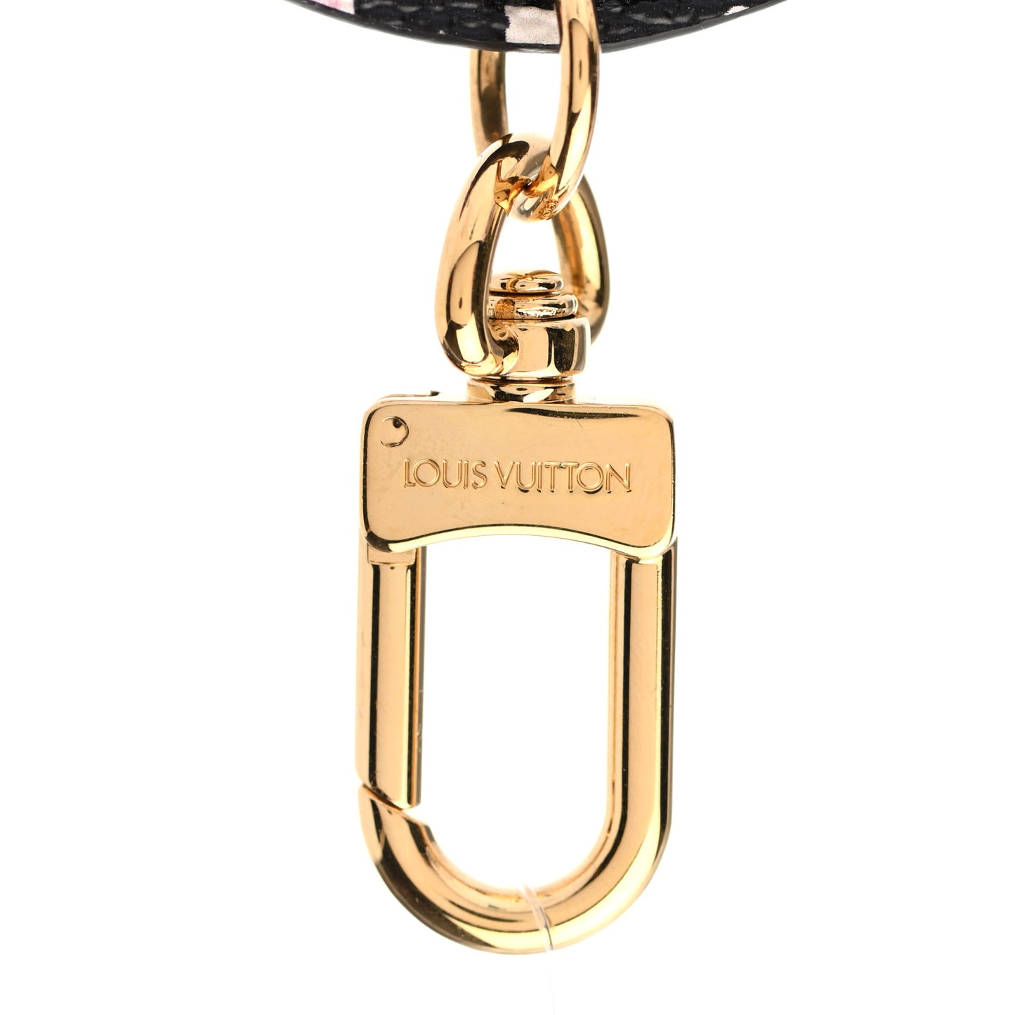 Monogram Wild At Heart Illustre Bag Charm Key Ring Black