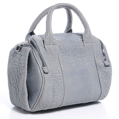 Alexander Wang Pebbled Leather Rockie Mercury with Black Nickel Hardware 3 of 7