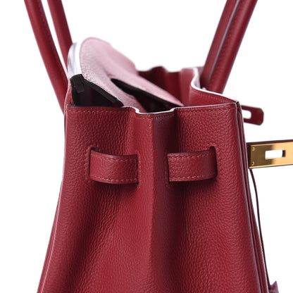 Hermes Togo Birkin 35 Rouge Grenat 30 of 34