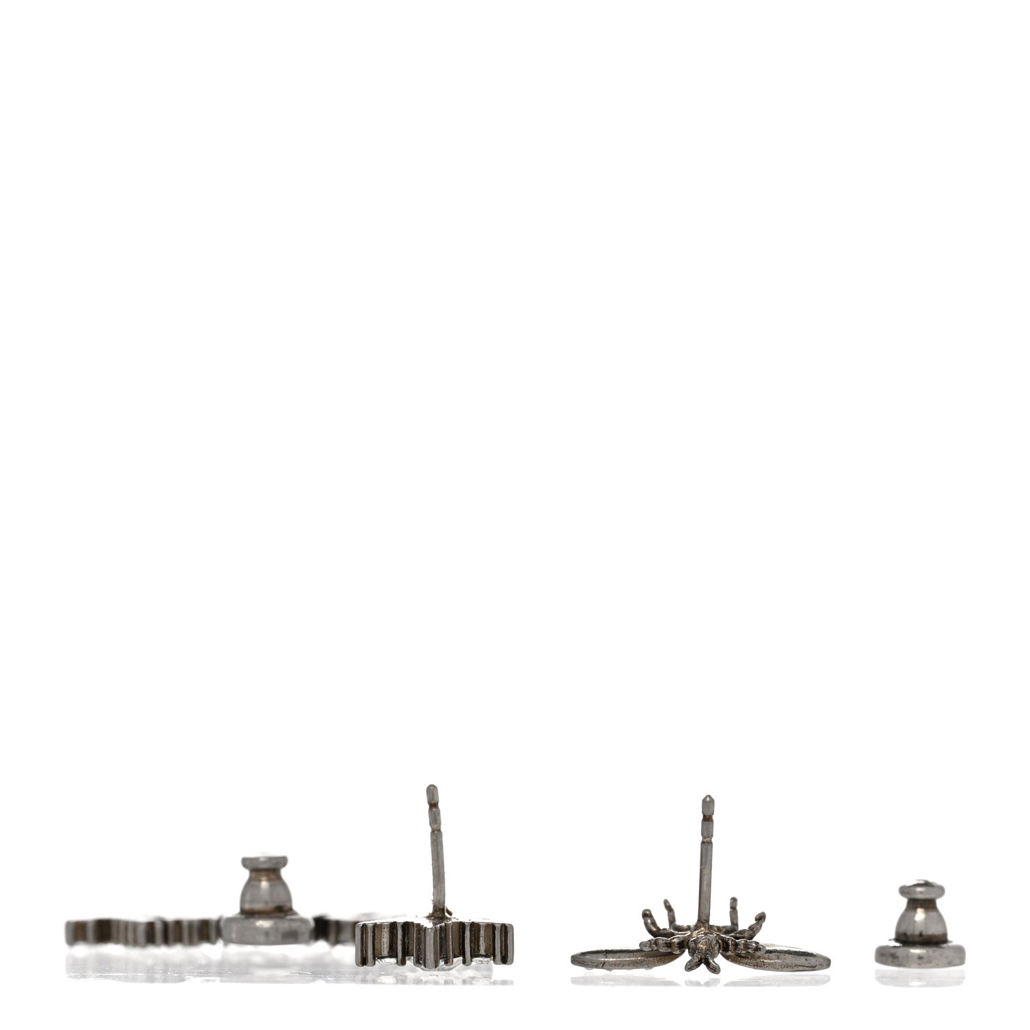 Christian Dior Palladium Crystal J'adior Earrings 3 of 6