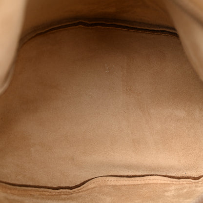 The Row Grained Calfskin Large Slouchy Banana Bag Brunette 5 of 11