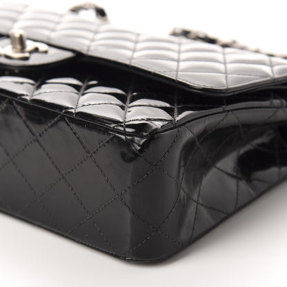 Chanel Patent Quilted Medium Double Flap Black 7 of 18