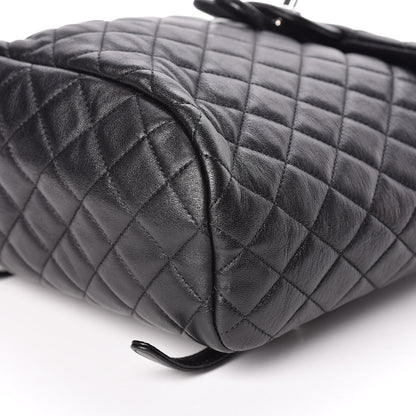 Chanel Lambskin Quilted Small Urban Spirit Backpack Black 6 of 12