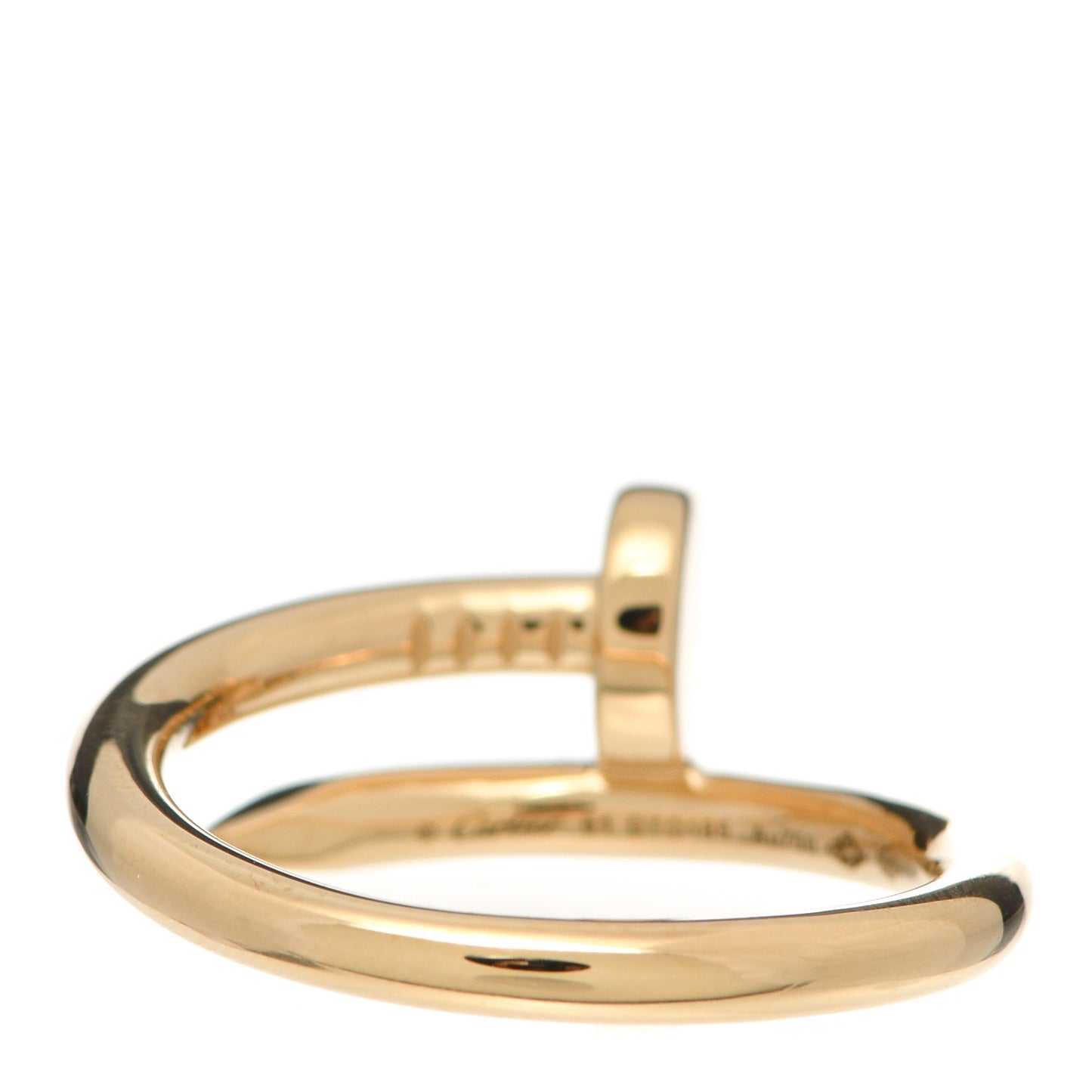 18K Yellow Gold Juste Un Clou Ring 61 9.5