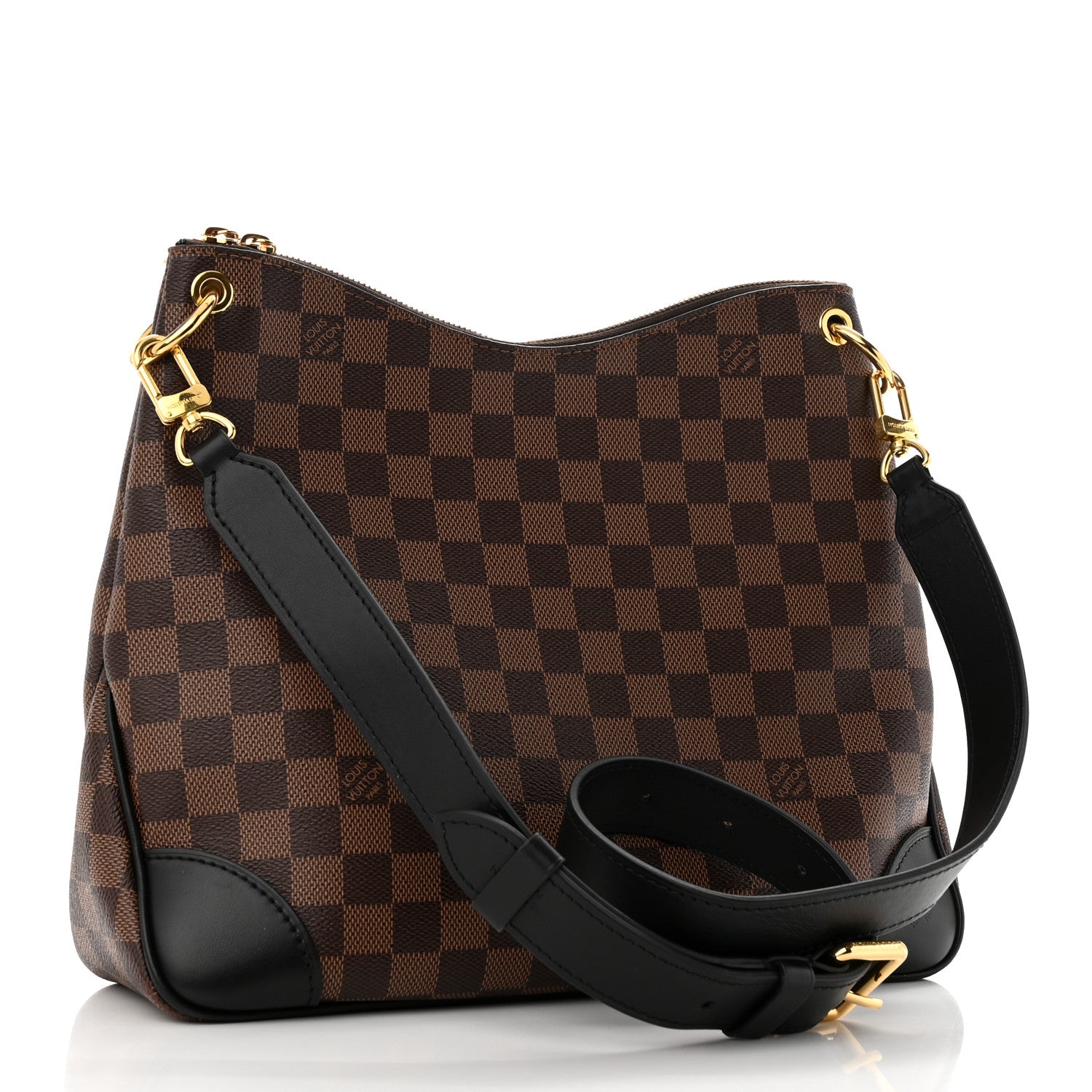 Louis Vuitton Damier Ebene Odeon MM Black 3 of 9