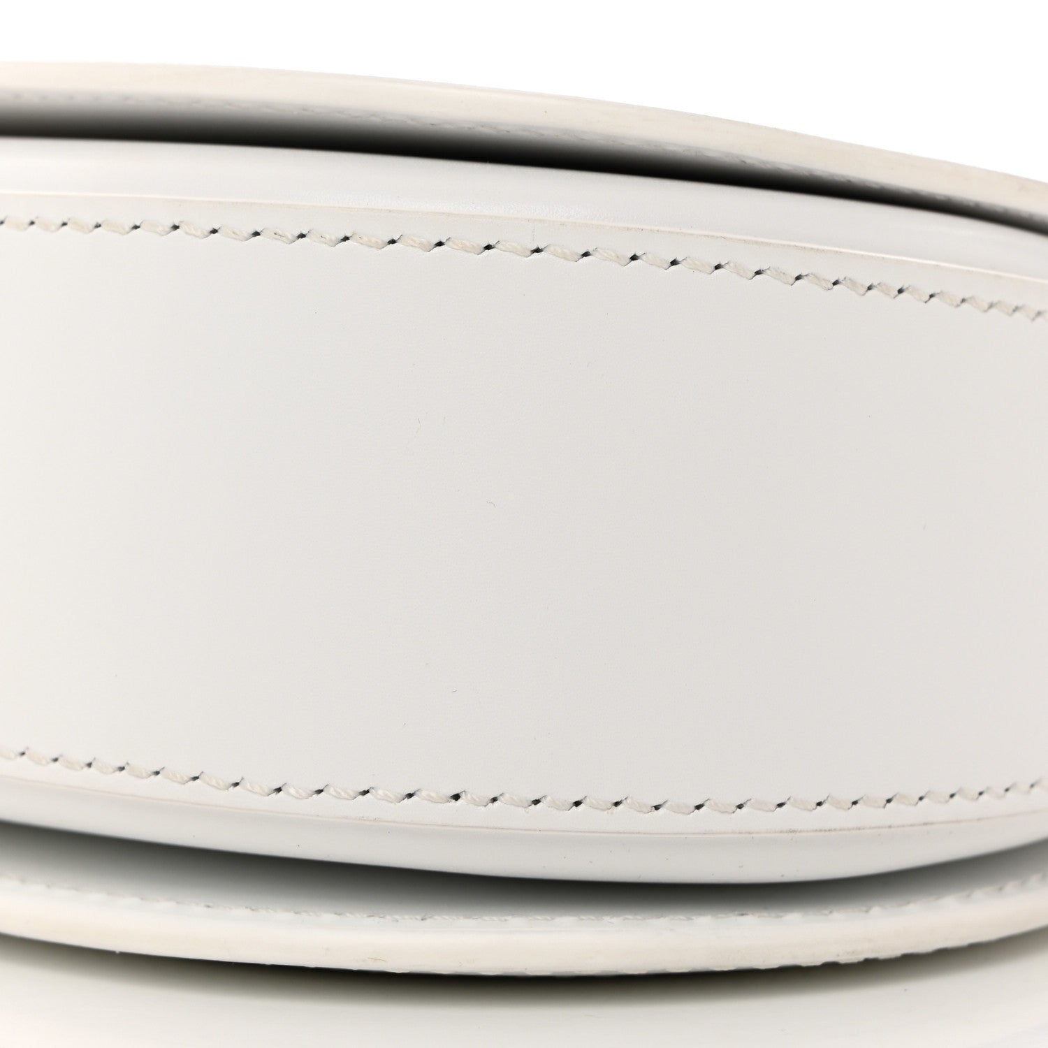 Versace Calfskin Medium Greca Goddess Shoulder Bag White 11 of 12