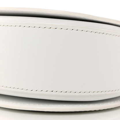 Versace Calfskin Medium Greca Goddess Shoulder Bag White 11 of 12