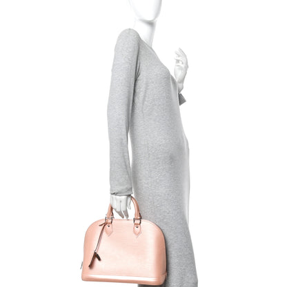 Louis Vuitton Epi Alma PM Rose Nacre 2 of 13