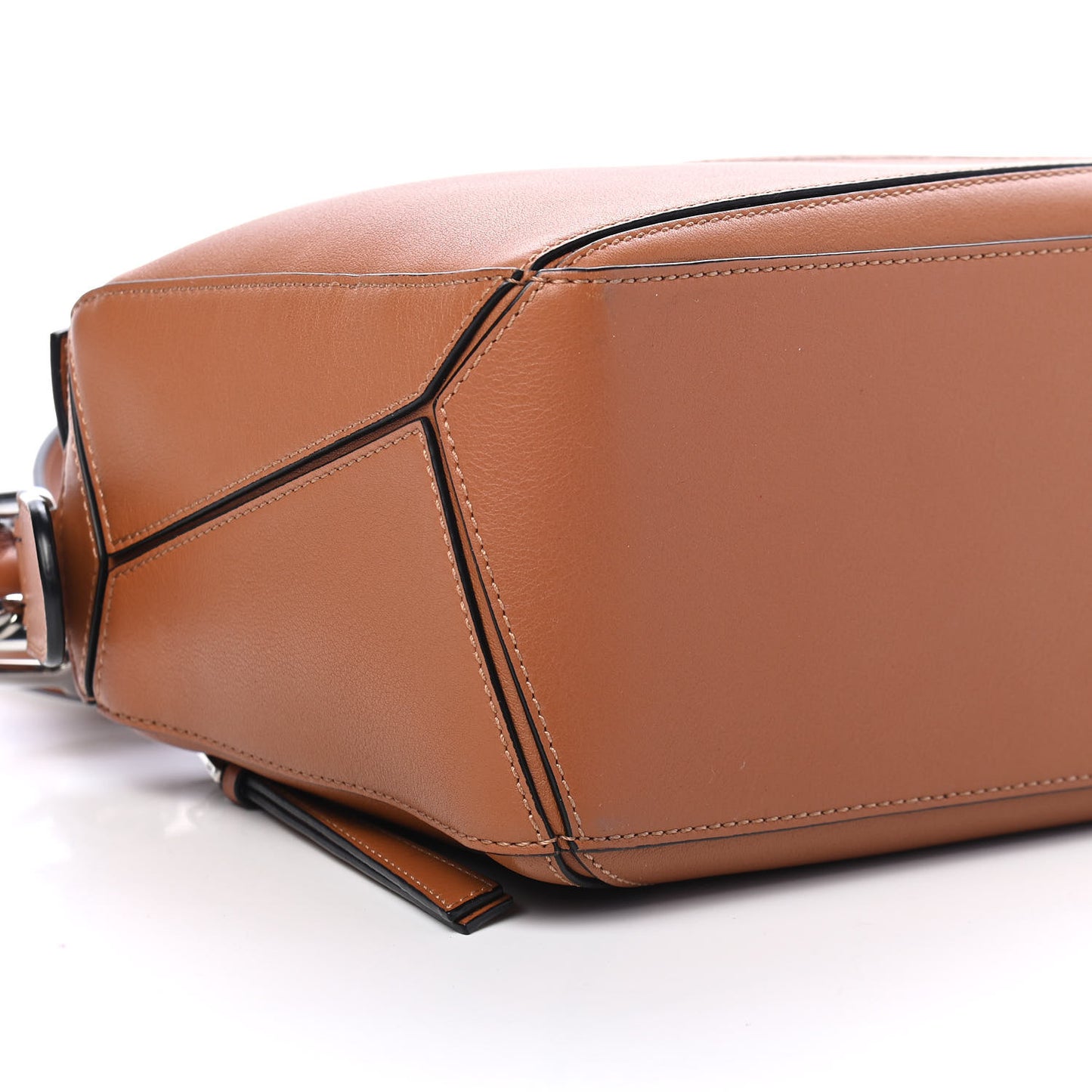 Calfskin Small Puzzle Bag Tan