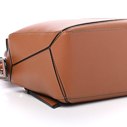 Loewe Calfskin Small Puzzle Bag Tan 8 of 9