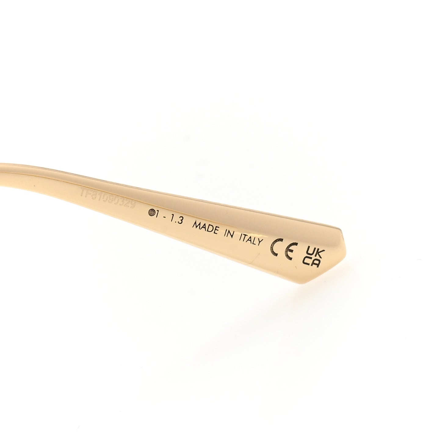 Metal Pearl MissDior S2U Sunglasses Gold Smoke