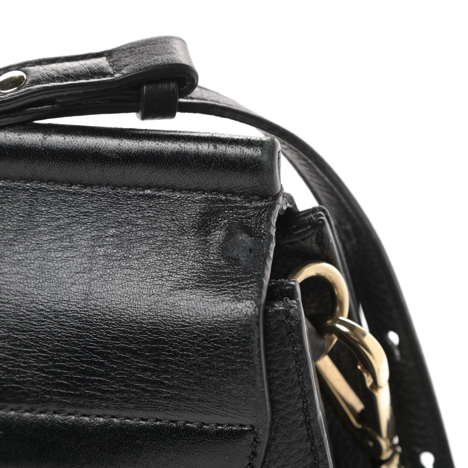 Chloe Calfskin Medium Faye Shoulder Bag Black 19 of 19