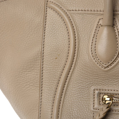 Celine Supple Calfskin Medium Phantom Luggage Beige 11 of 18