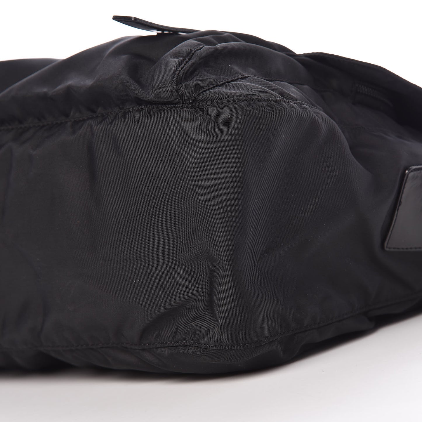 Tessuto Nylon Messenger Bag Black