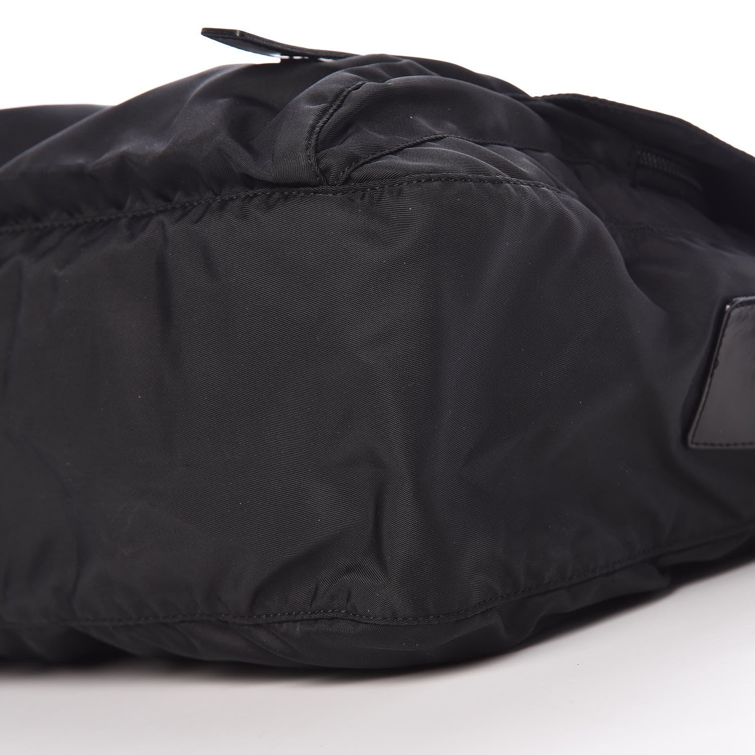 Prada Tessuto Nylon Messenger Bag Black 10 of 10