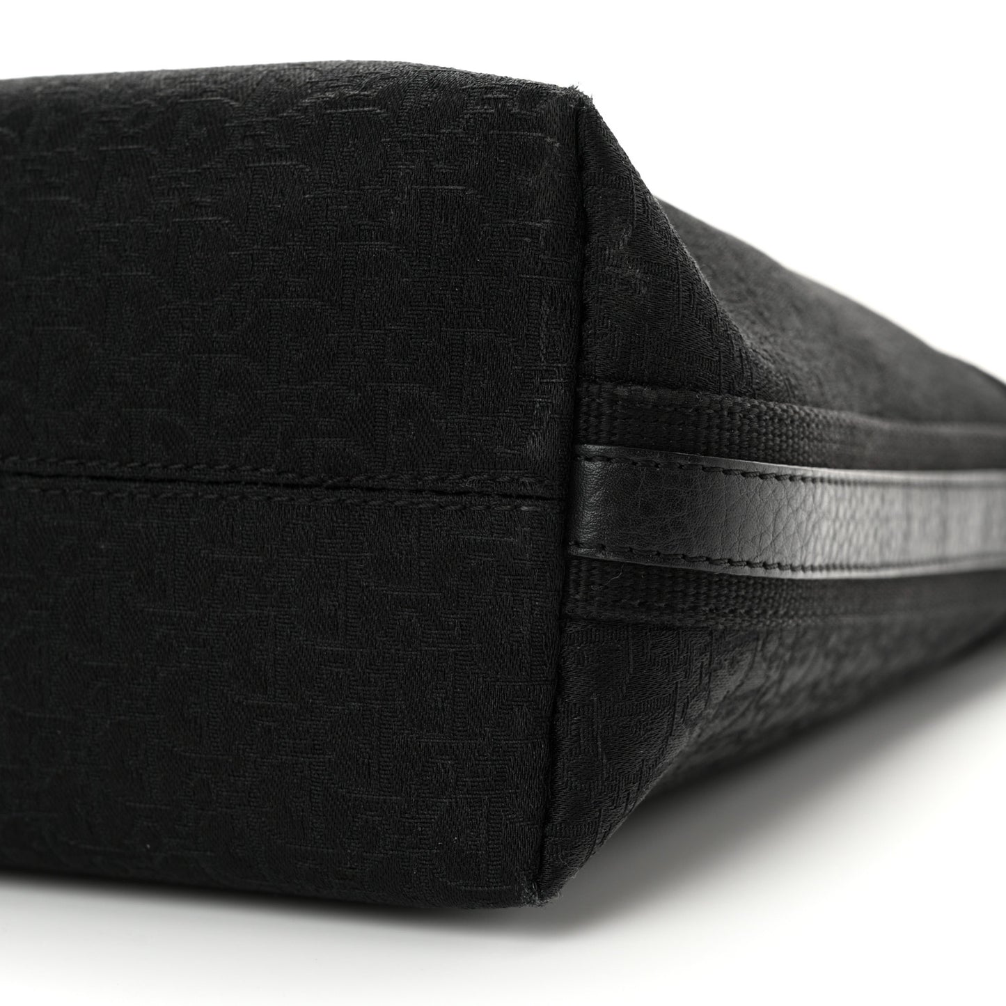 Monogram Street Chic Messenger Black