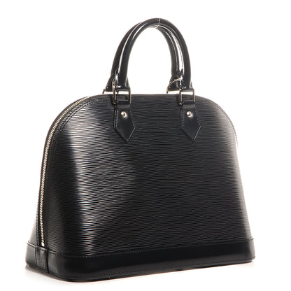 Louis Vuitton Epi Alma PM Black 3 of 7
