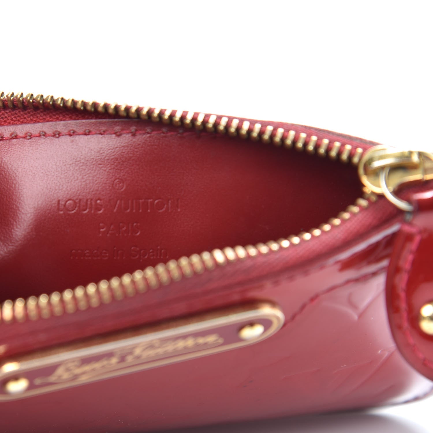 Louis Vuitton Vernis Key Pouch Pomme D'Amour 6 of 9
