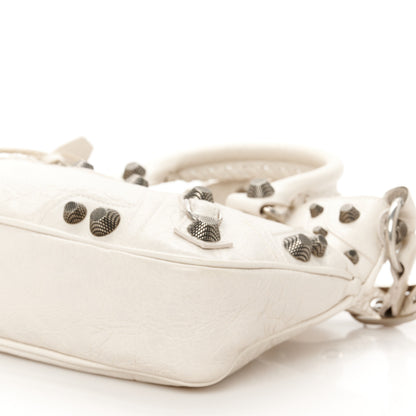 Balenciaga Agneau Arena Neo Cagole Medium Handbag White 10 of 11